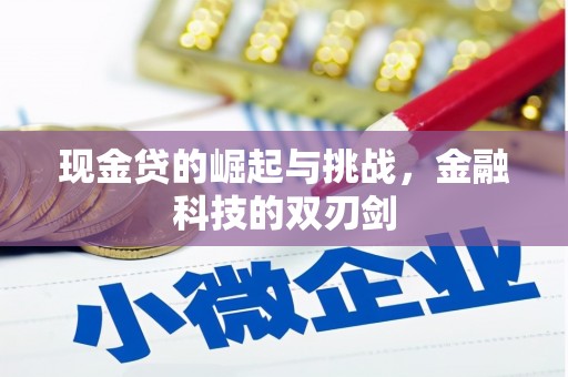 松原现金贷的崛起与挑战，金融科技的双刃剑