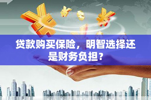 松原贷款购买保险，明智选择还是财务负担？