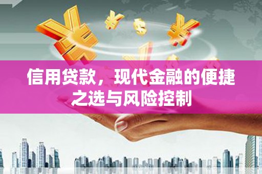 松原信用贷款，现代金融的便捷之选与风险控制