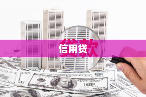 松原信用贷