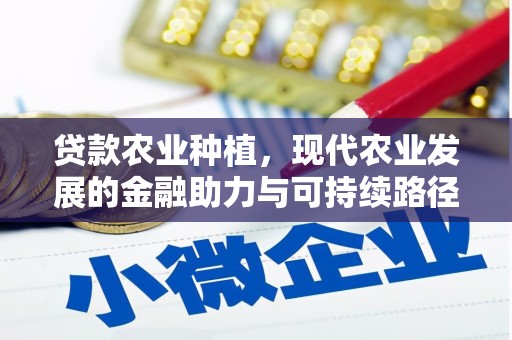 松原贷款农业种植，现代农业发展的金融助力与可持续路径