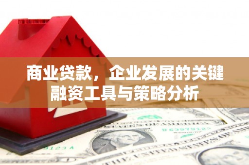 松原商业贷款，企业发展的关键融资工具与策略分析