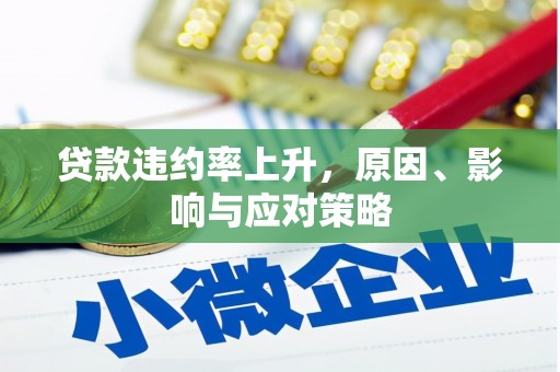 松原贷款违约率上升，原因、影响与应对策略