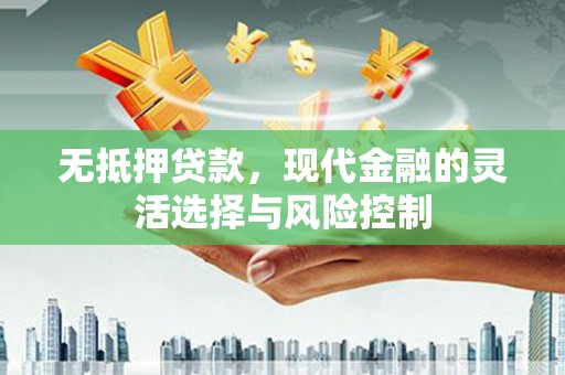 松原无抵押贷款，现代金融的灵活选择与风险控制