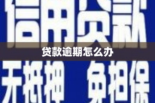 松原贷款逾期怎么办