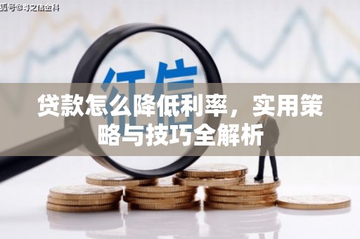 松原贷款怎么降低利率，实用策略与技巧全解析