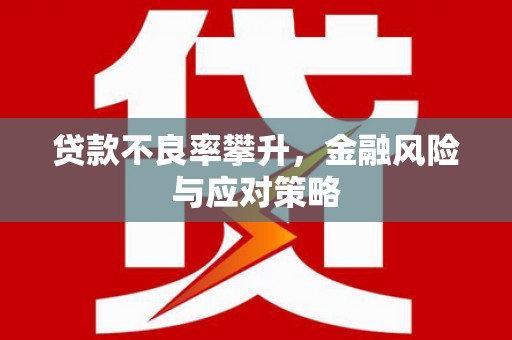 松原贷款不良率攀升，金融风险与应对策略